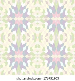 Spectrum geometric background made of rhombuses. Retro hipster color spectrum  background. Pixel art. 