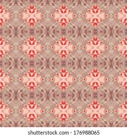Spectrum geometric background made of rhombuses. Pixel art.