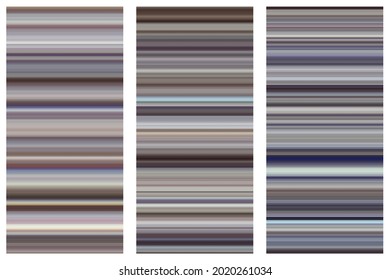 Spectrum gradient vector in afternoon sky, cloudy weather, rocky mountains, purplish gray colors. RGB - CMYK offset, trend color list palette. Created using AI CS6.