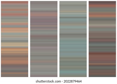 Spectrum gradient vector in pastel, orange red, green marine, purple, rusty colors. RGB - CMYK offset, trend color list palette. Created using AI CS6.