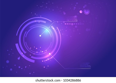 Spectrum lighting technology abstract background
