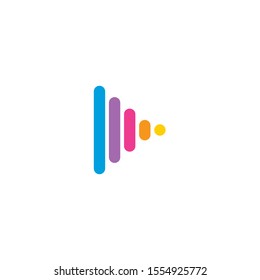 Spectrum logotype, icon, vector illustration