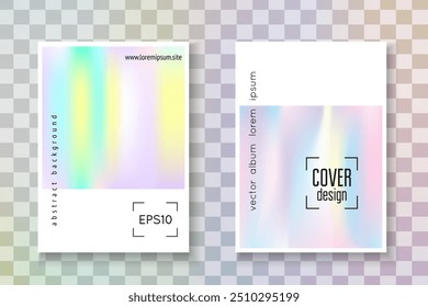 Spectrum Mesh. Plastic Concept. Minimalist Texture. Memphis Banner. Purple Color Paper. Rainbow Foil. Colourful Prism Brochure. Blue Spectrum Mesh