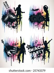 Spectrum Music Poster Elements
