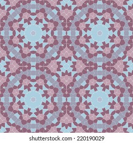 Spectrum pastel seamless geometric background made of rhombuses, pixel art, stock vector. Modern stylish texture. 