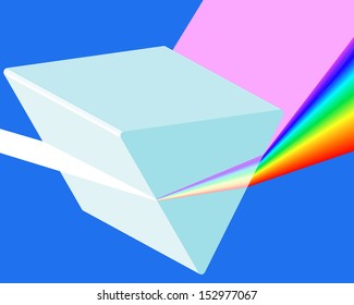 Spectrum prism icon for various design