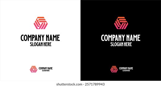 "Spectrum" refers to the color gradation, while "Unity" refers to the unity of form. This logo can represent a company that emphasizes diversity, unity, or comprehensive solutions.
