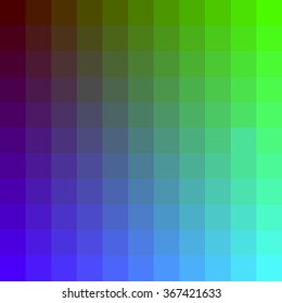 Spectrum representing RGB color space