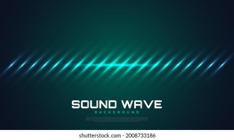 Spectrum Sound Background with Glowing Waves. Equalizer Design for Music, Data, Science and Technology. Music Background Suitable for Cover, Presentation, Banner, or Wallpaper