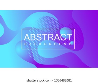 spectrum template with white frame and abstract pattern. Creative solution for invitation, booklet or presentation design. Vector paper background. - Vector