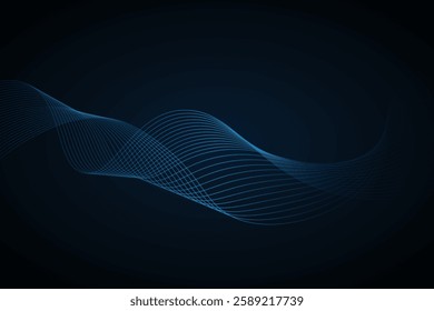  spectrum wave background blue color with dark background
