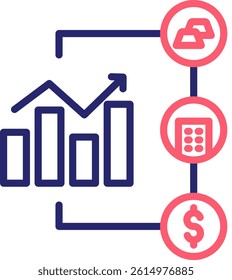 Speculate Icon Color Vector Illustration