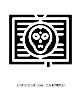 Speculative Fiction Literature Glyph Icon Vector. Speculative Fiction Literature Sign. Isolated Contour Symbol Black Illustration