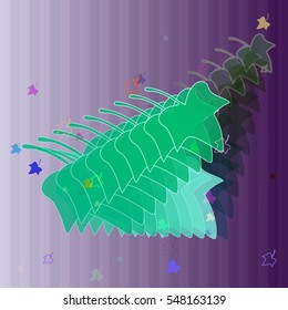 speculative leaf among place, print around mixed poster.