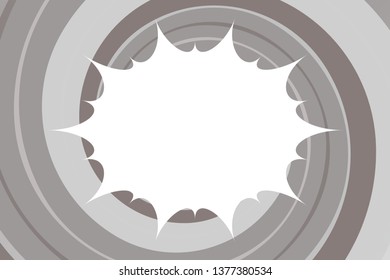 speech balloon in a comic strip, speech bubble,Message space, the space for the words spoken by a character in a cartoon