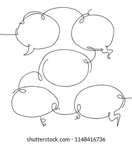 speech balloon doodle