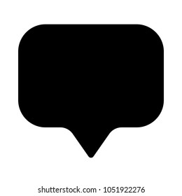 Speech Balloon Rectangle