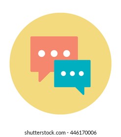 Speech Balloons Vector Icon