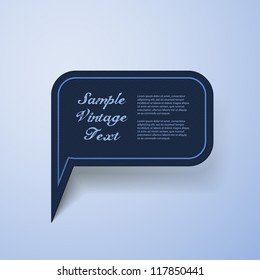 Speech Bubble