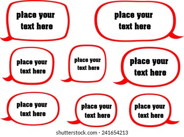 speech bubble