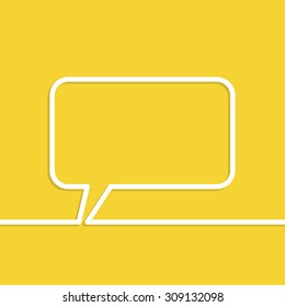 Speech bubble