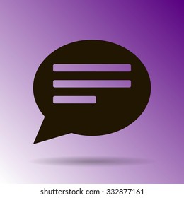 speech bubble