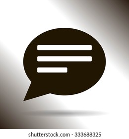 speech bubble