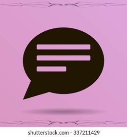 speech bubble