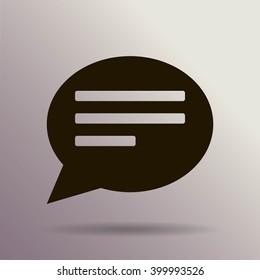 speech bubble