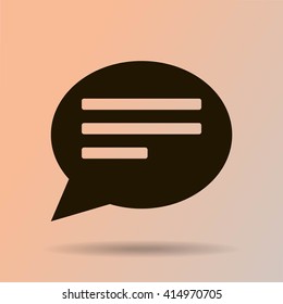 speech bubble