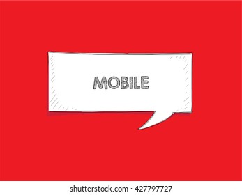 speech bubble