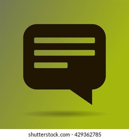 speech bubble