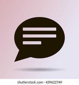 speech bubble