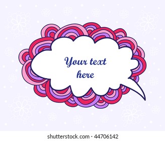 Speech bubble