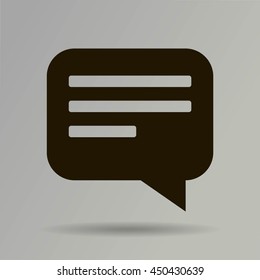 speech bubble