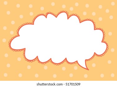 speech bubble