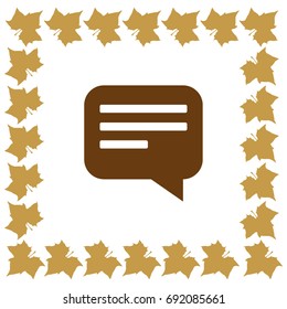 speech bubble