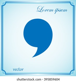 Speech Bubble Background. Vector Illustration