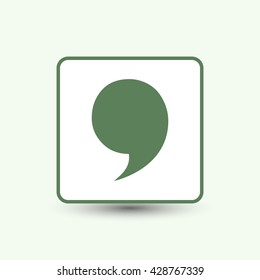 Speech Bubble Background. Vector Illustration