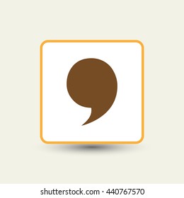 Speech Bubble Background. Vector Illustration