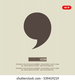 Speech Bubble Background. Vector Illustration