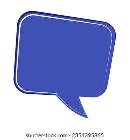 Burbuja de voz, globo de voz, icono vectorial de línea de burbuja de chat