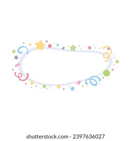 speech bubble speech balloon cute text box Colorful transparent party balls are a great decoration at parties and gatherings.