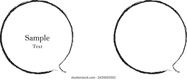 Speech Bubble, Blank Text Box, Communication Icon