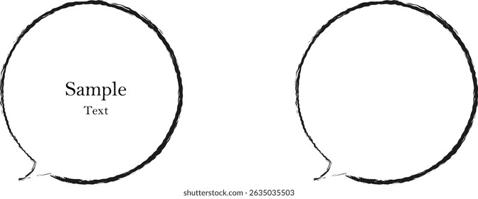 Speech Bubble, Blank Text Box, Communication Icon