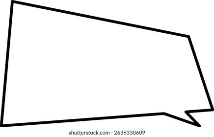Speech Bubble, Blank Text Box, Communication Icon
