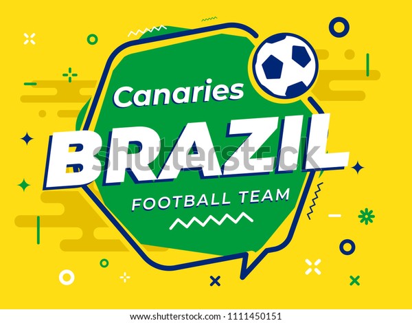 アイコンサッカーボール サッカーボールを持つブラジルのスピーチバブル ベクターイラスト のベクター画像素材 ロイヤリティフリー