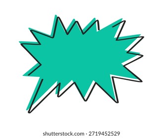 Diseño de doodle de burbuja de discurso