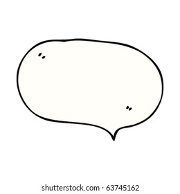 speech bubble cartoon