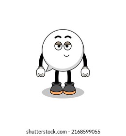 speech bubble cartoon couple with shy pose , character design
